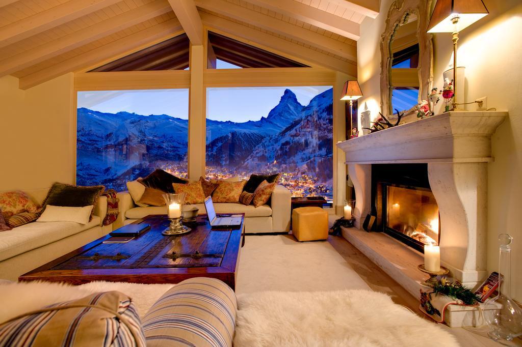 Chalet Grace Vila Zermatt Quarto foto